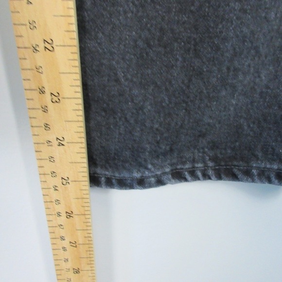 Citizens of Humanity Emery Crop Jeans Women 28 Black 100% Cotton Distressed 612 - Picture 14 of 16